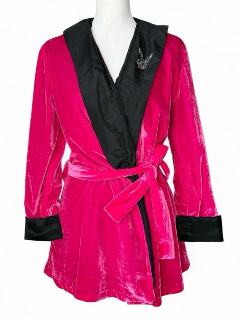 Playboy Bunny Hefner Robe - Picture 3 of 6